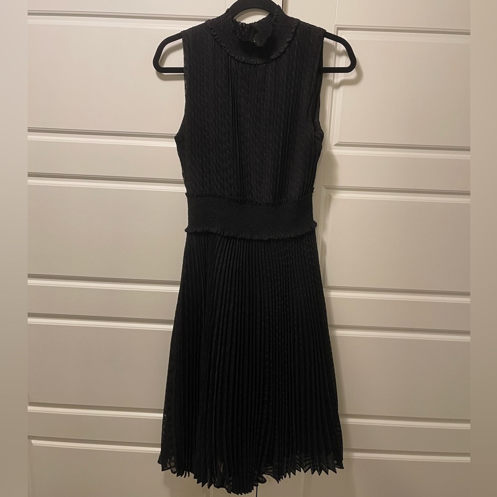 Black cocktail dress